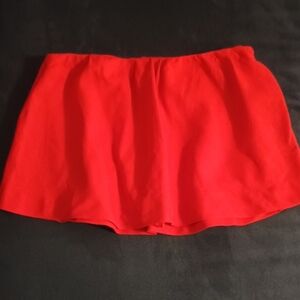 Double Zero Scarlet Mini Skirt
